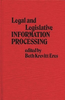Legal and Legislative Information Processing 1
