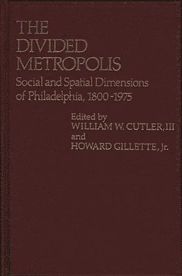 William W. Cutler, Howard Gillette - Divided Metropolis, Inbunden