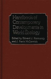 bokomslag Handbook of Contemporary Developments in World Ecology