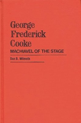 bokomslag George Frederick Cooke