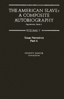 Jules Rawick, Rawick, George P. Rawick - American Slave, Inbunden