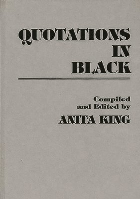 Quotations in Black 1