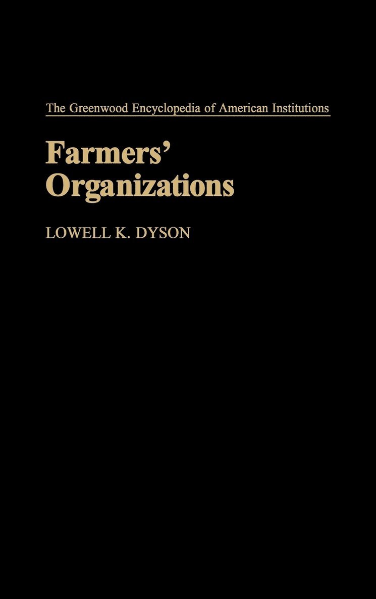 Farmers' Organizations 1
