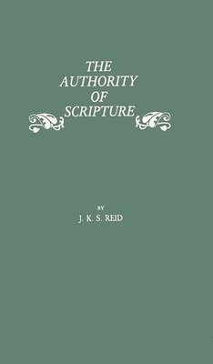 The Authority of Scripture 1