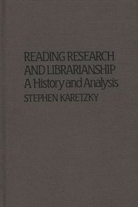 bokomslag Reading Research and Librarianship
