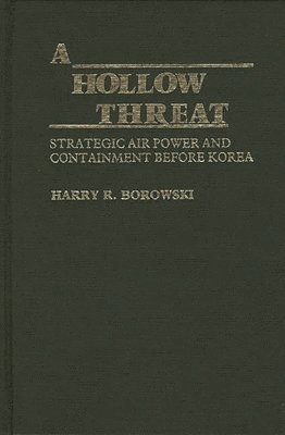 bokomslag A Hollow Threat