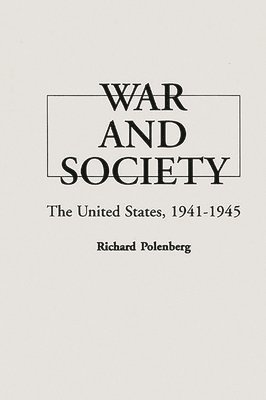 War and Society 1