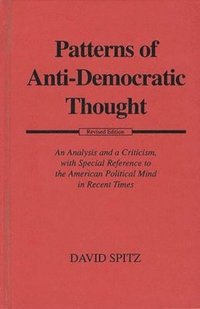 bokomslag Patterns of Anti-Democratic Thought