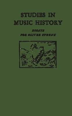 bokomslag Studies in Music History