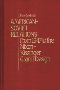 bokomslag American-Soviet Relations