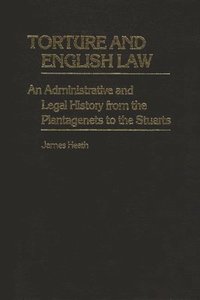 bokomslag Torture and English Law