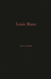 bokomslag Louis Blanc
