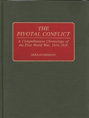 bokomslag Pivotal Conflict