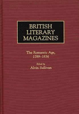 bokomslag British Literary Magazines