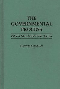 bokomslag The Governmental Process