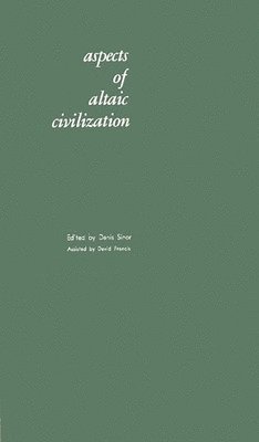 bokomslag Aspects of Altaic Civilization