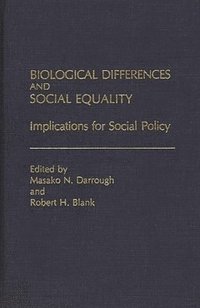 bokomslag Biological Differences and Social Equality