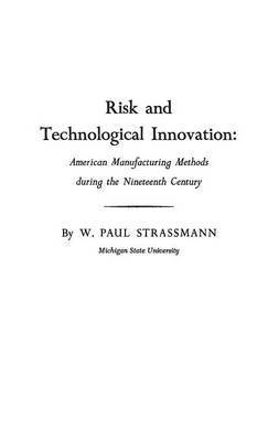 Wolfgang Paul Strassmann, Jane Subramanian - Risk and Technological Innovation, Inbunden