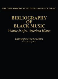 bokomslag Bibliography of Black Music, Volume 2