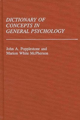 Dictionary of Concepts in General Psychology 1