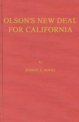 Olson's New Deal for California 1