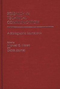 bokomslag Research in Technical Communication