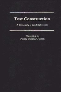 bokomslag Test Construction