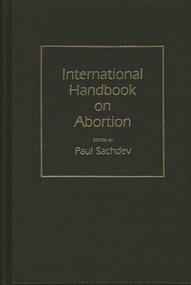 bokomslag International Handbook on Abortion