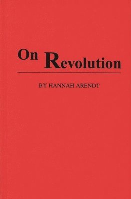 bokomslag On Revolution