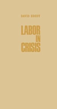 bokomslag Labor in Crisis