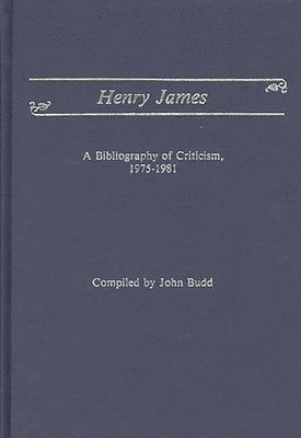 bokomslag Henry James