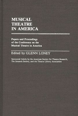 Musical Theatre in America 1