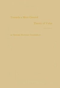 bokomslag Towards a More General Theory of Value