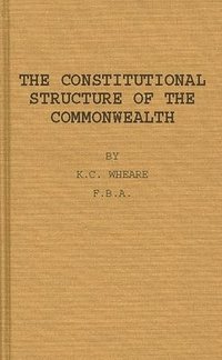 bokomslag Constitutional Structure of the Commonwealth.