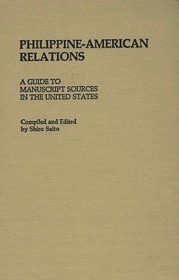 Shiro Saito, Shiro Saito - Philippine-American Relations, Inbunden