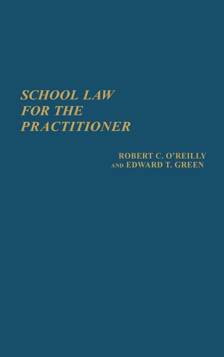 School Law for the Practitioner 1