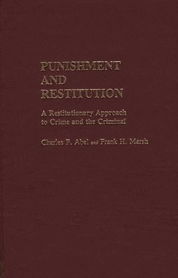 bokomslag Punishment and Restitution