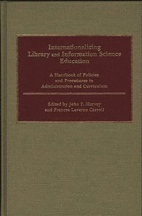 bokomslag Internationalizing Library and Information Science Education