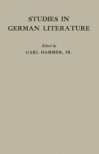 bokomslag Studies in German Literature