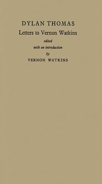bokomslag Letters to Vernon Watkins.