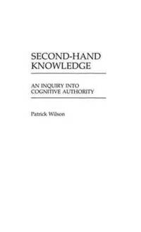 bokomslag Second-Hand Knowledge