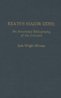 bokomslag Keats's Major Odes