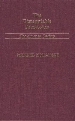 Disreputable Profession