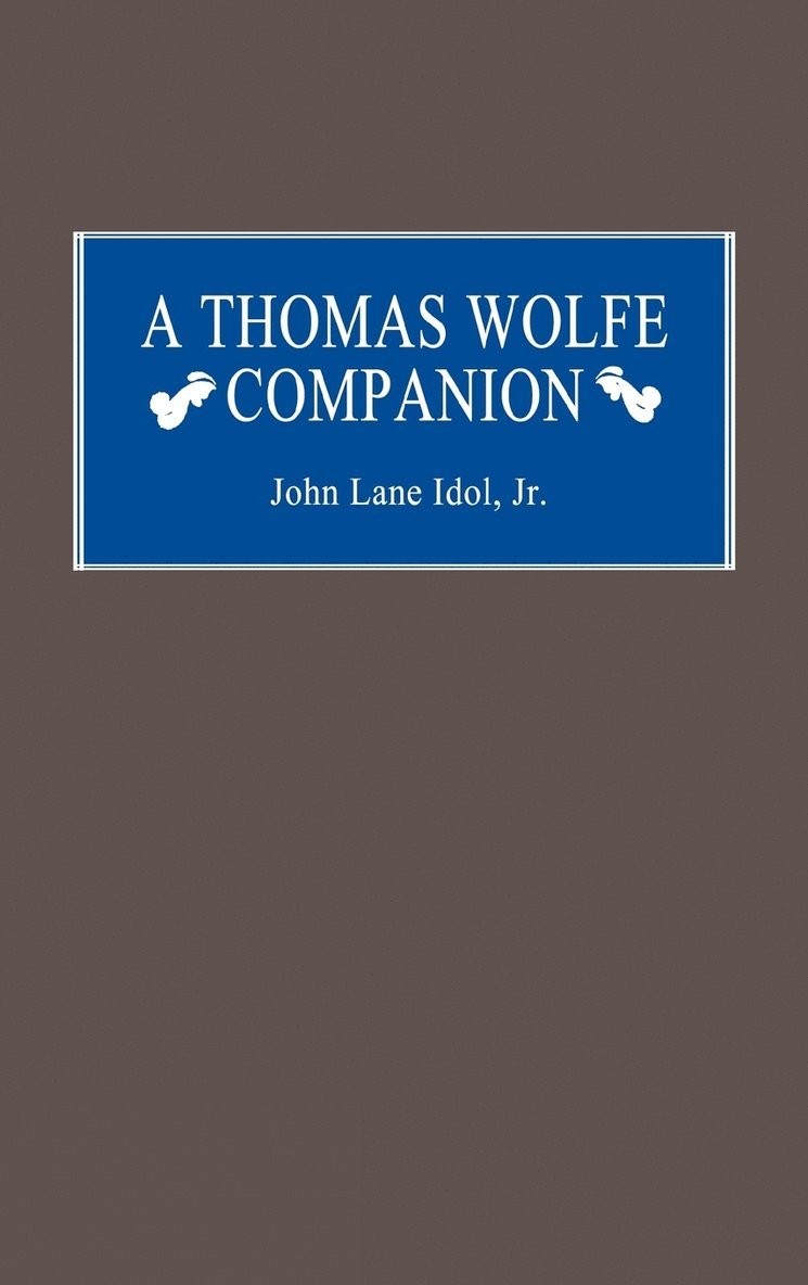 Thomas Wolfe Companion