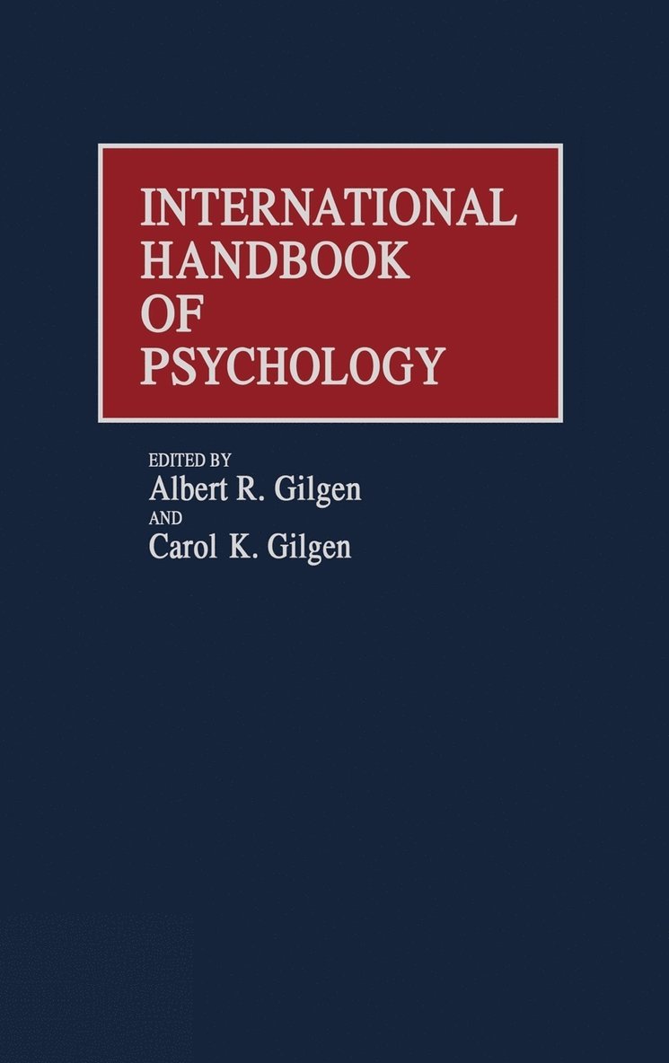 International Handbook of Psychology 1
