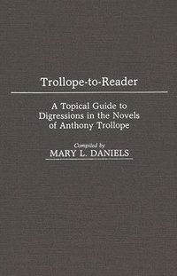 bokomslag Trollope-To-Reader