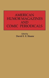 bokomslag American Humor Magazines and Comic Periodicals