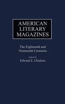 American Literary Magazines 1