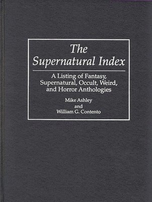 Mike Ashley, William G. Cantento - Supernatural Index, Inbunden