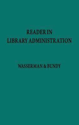Reader in Library Administration